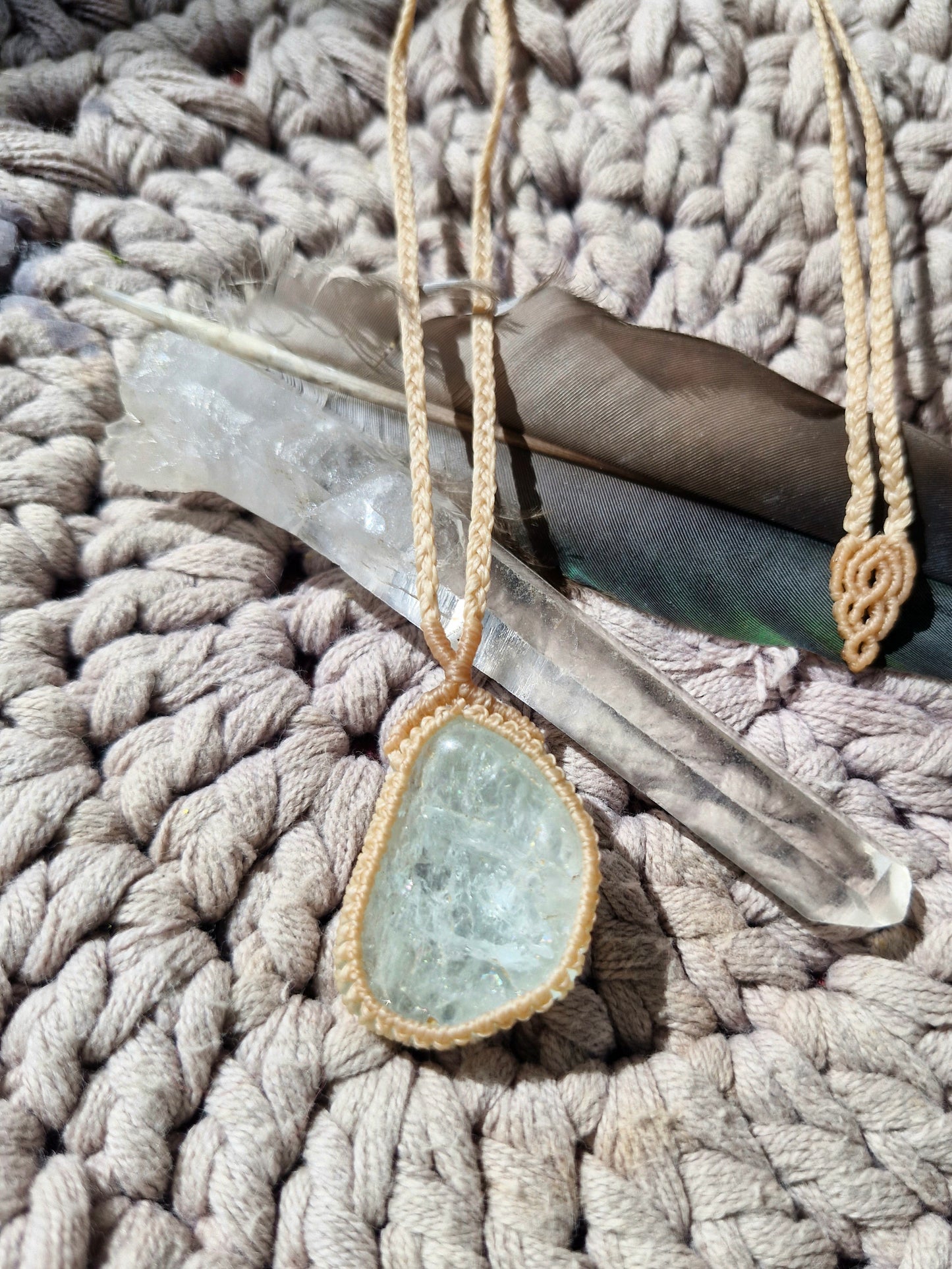 Aquamarine pendant