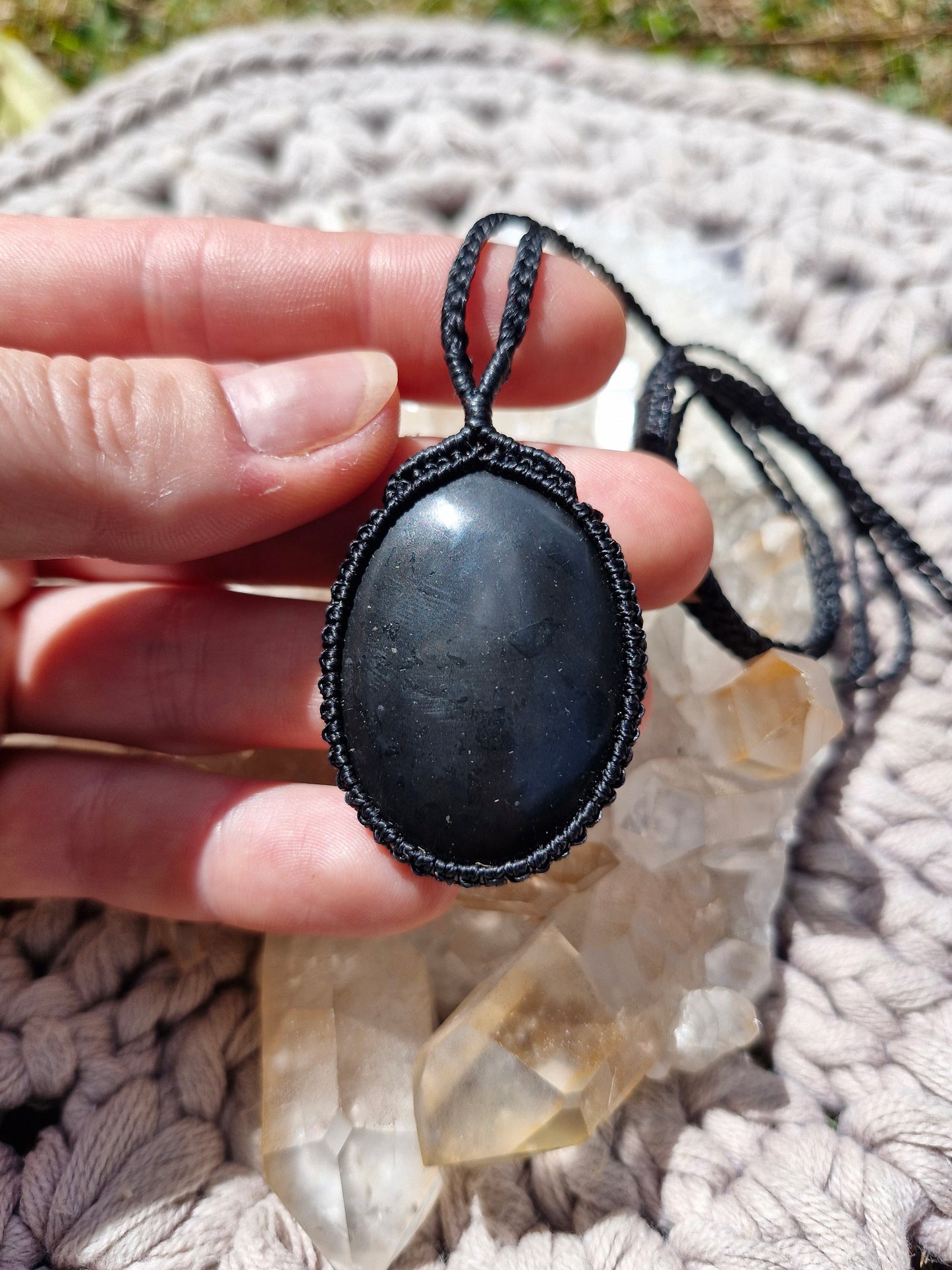 Shungite necklace
