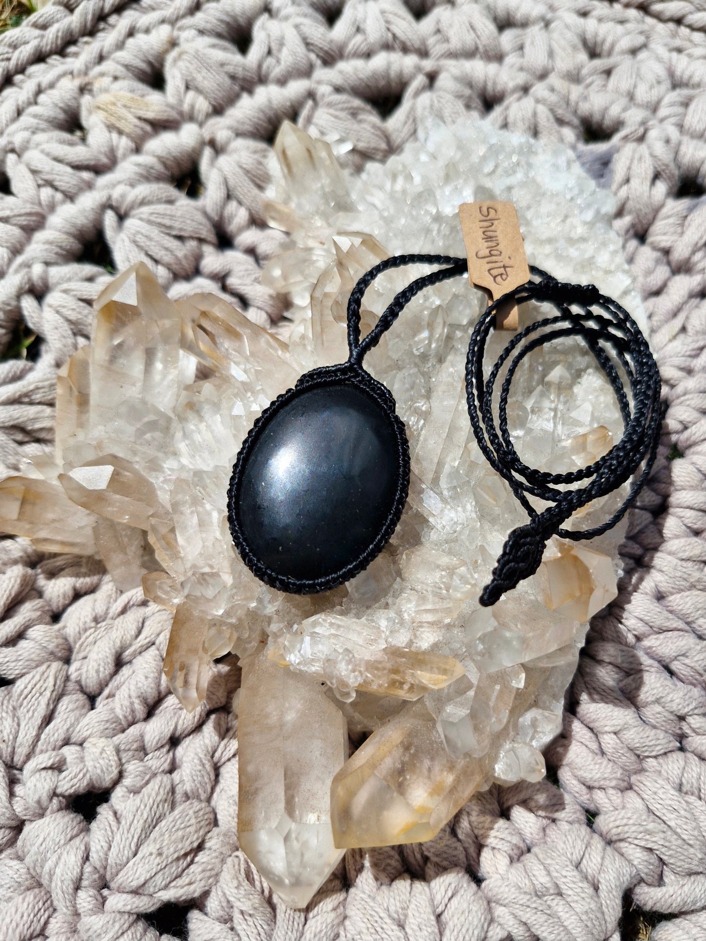 Shungite necklace