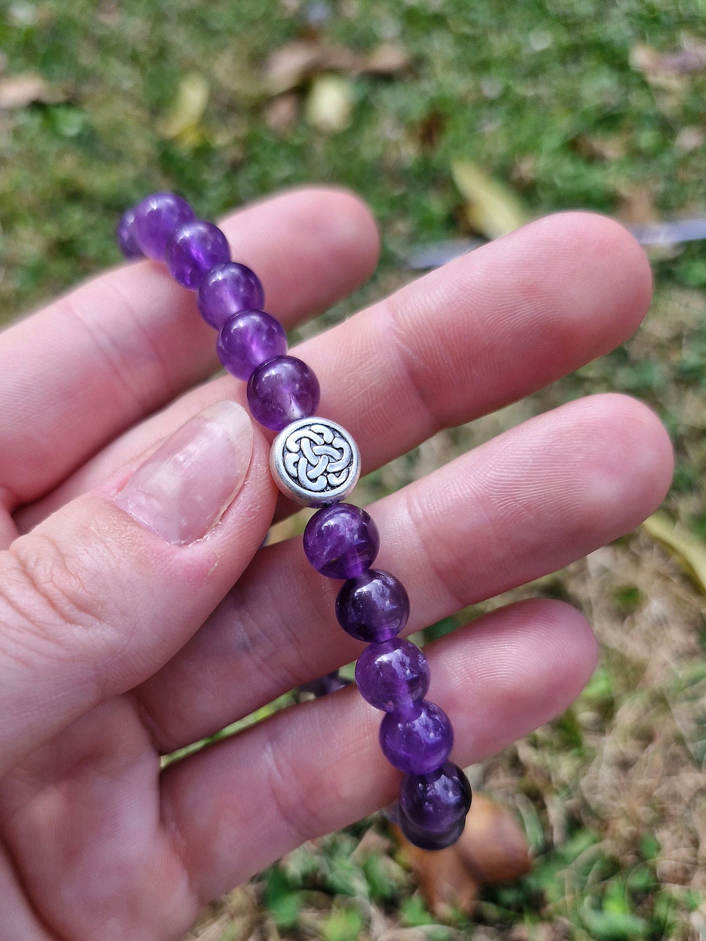 Amethyst bracelet