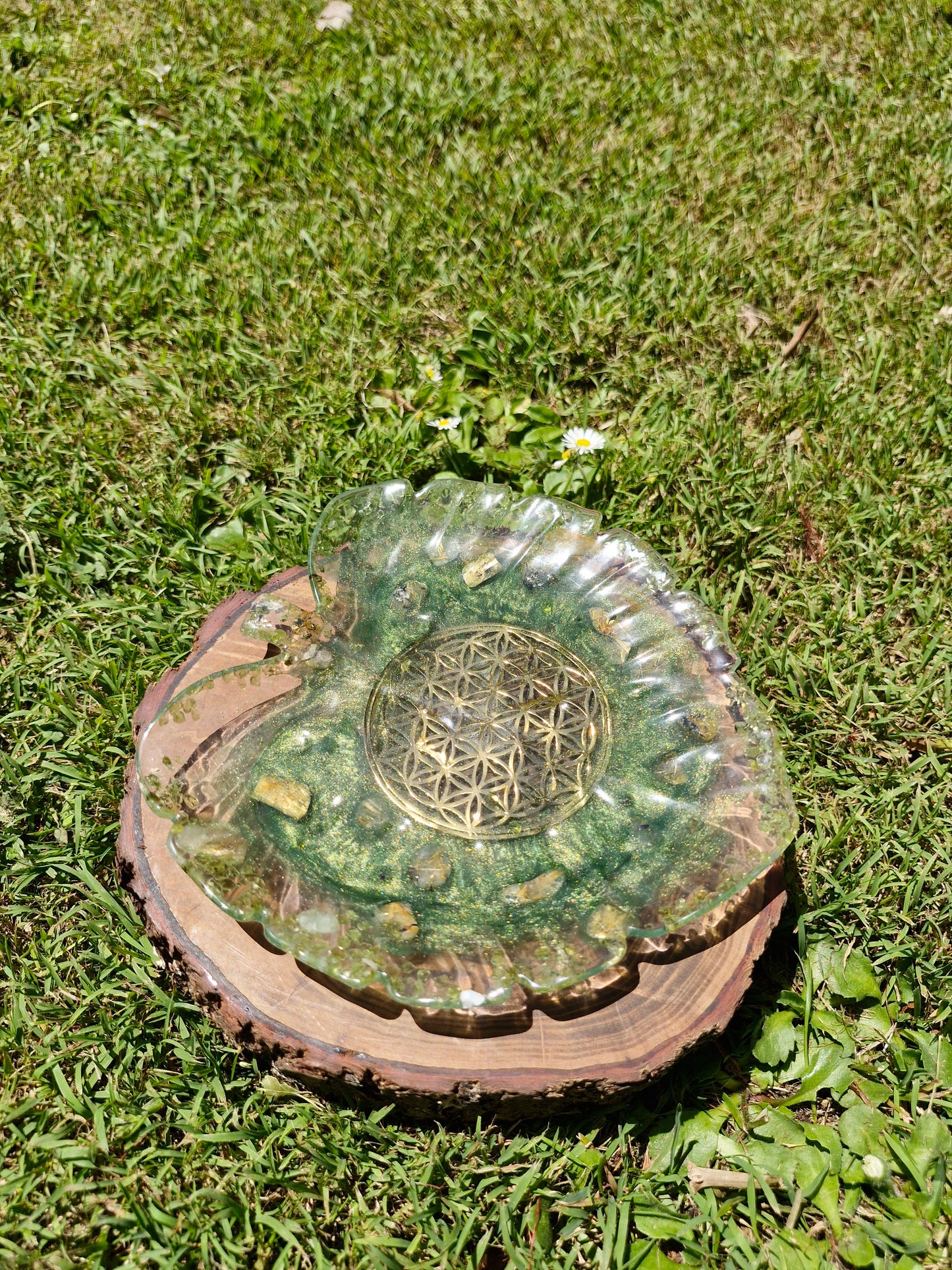 Flower of Life Treasure Tray