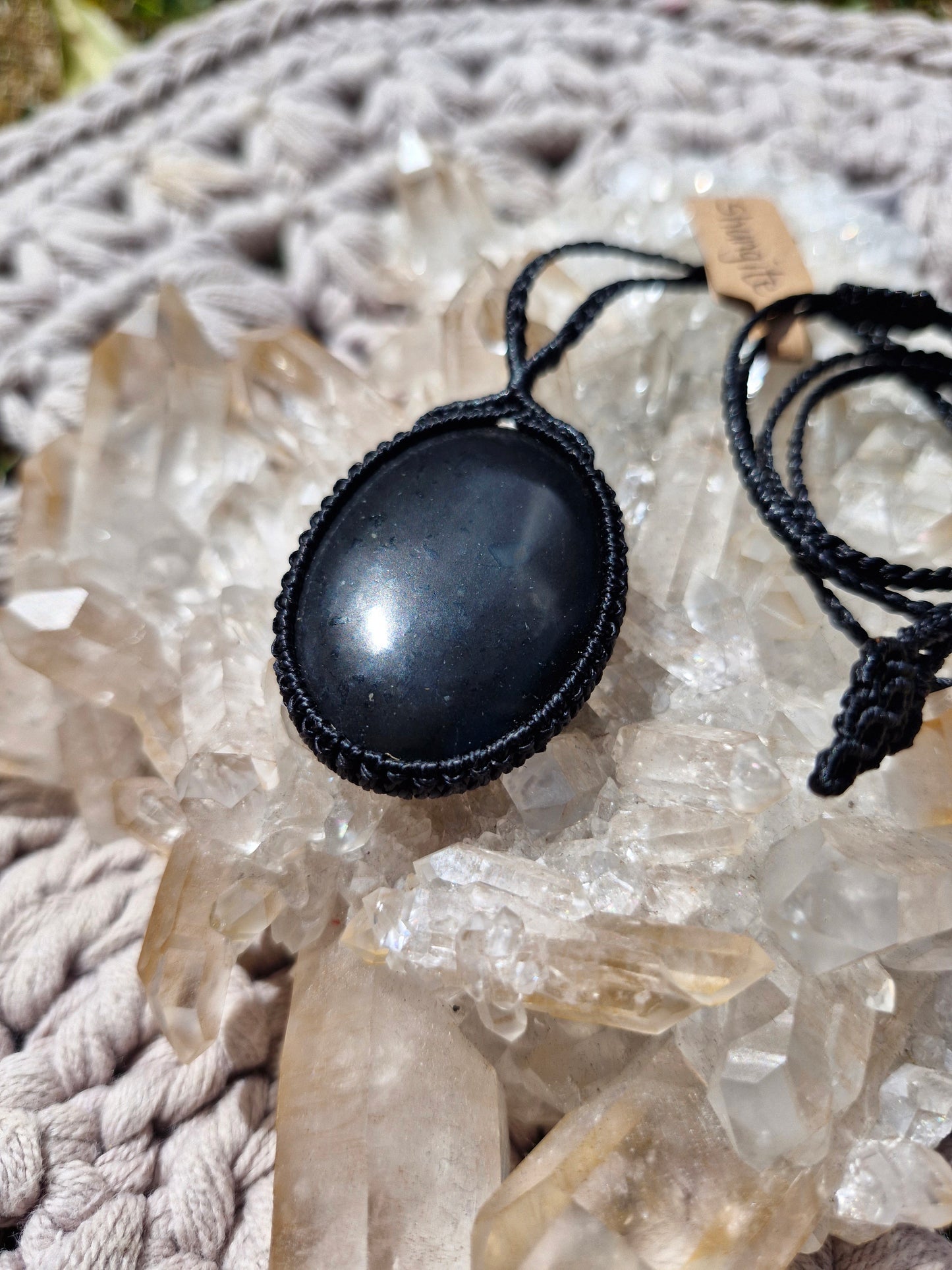 Shungite necklace
