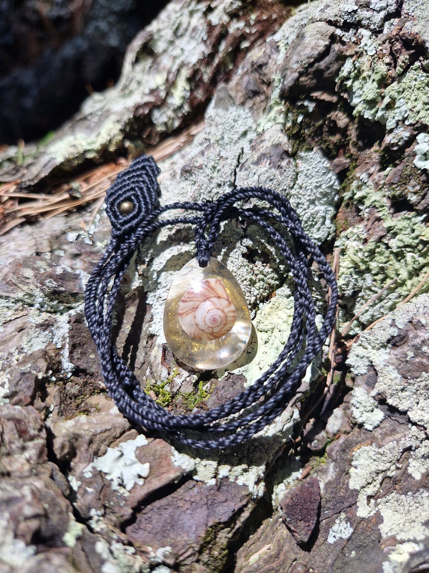 Spiral Shell pendant