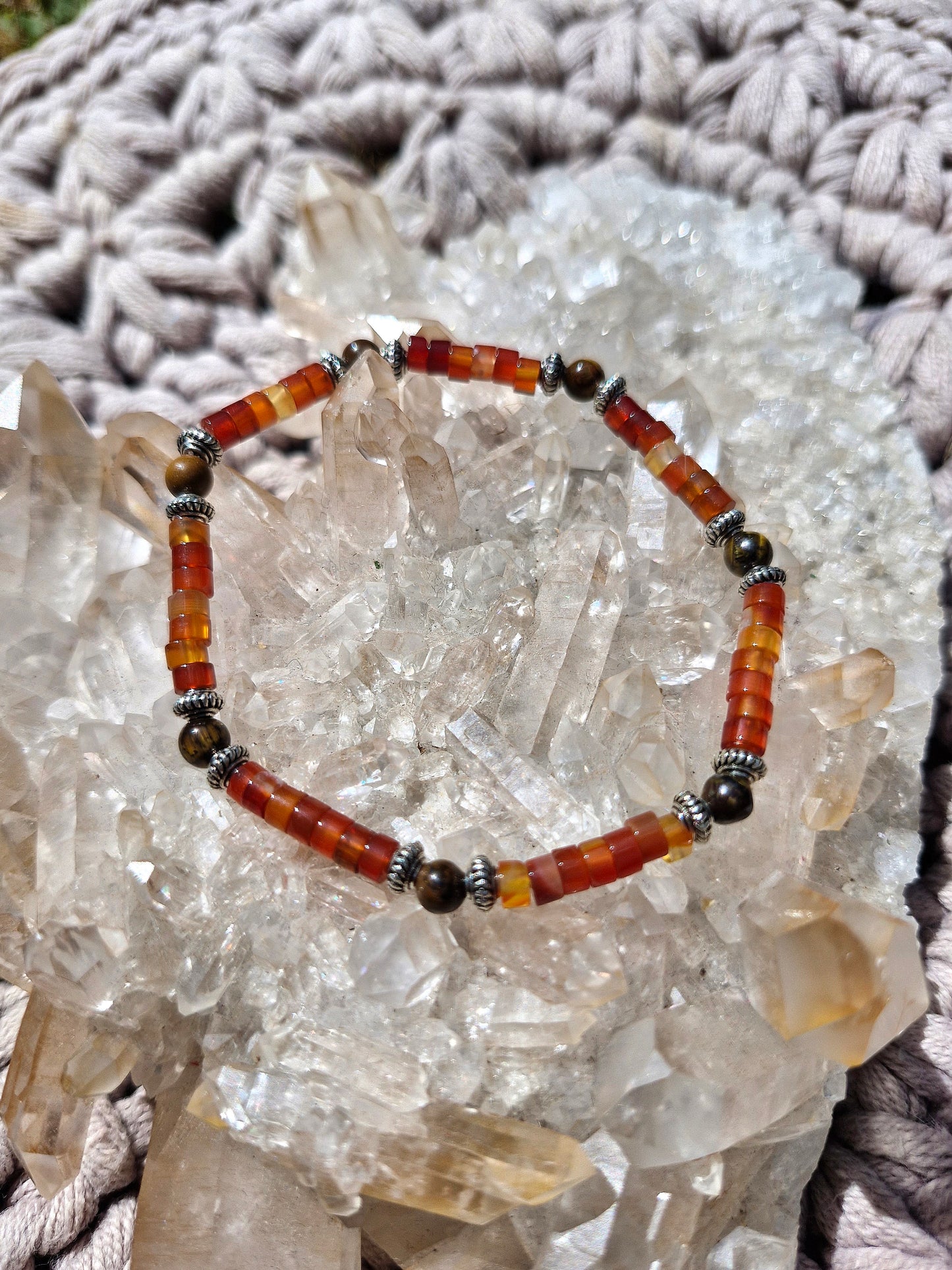 Carnelian bracelet