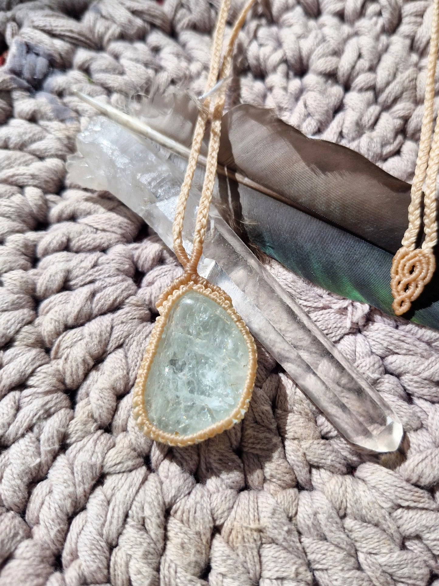 Aquamarine pendant