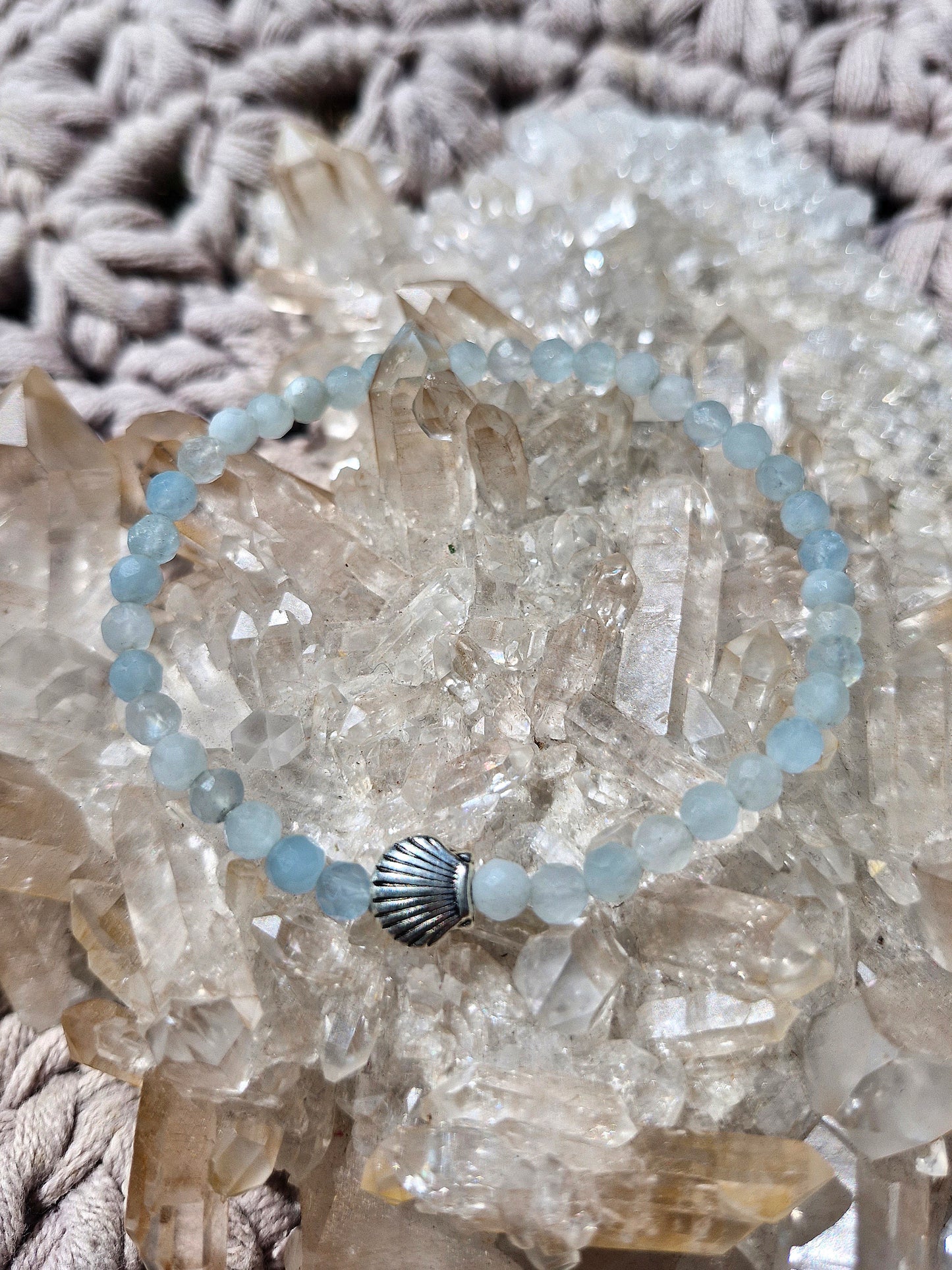 Aquamarine bracelet