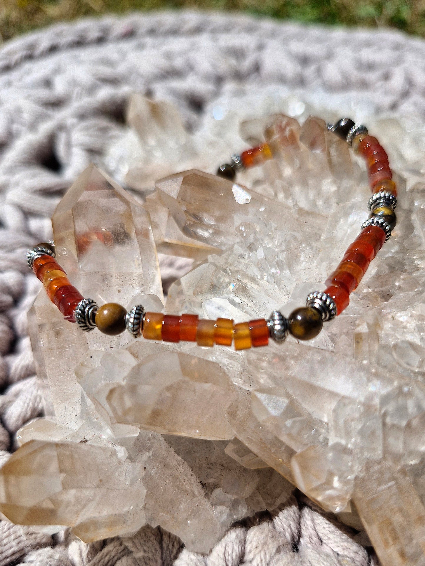 Carnelian bracelet