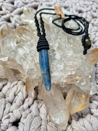 Blue Kyanite pendant