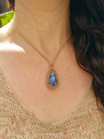 Sodalite necklace