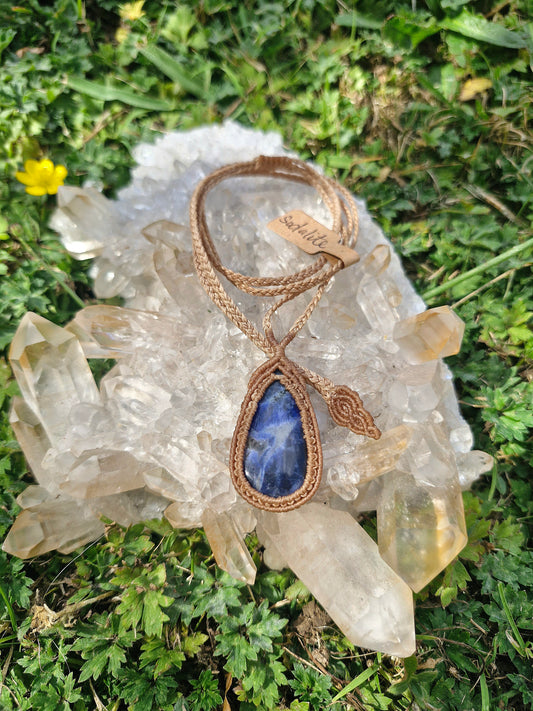Sodalite necklace