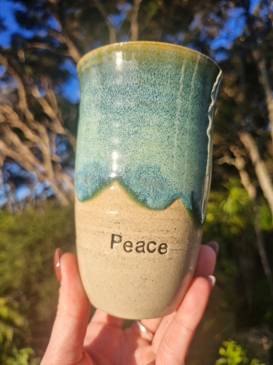 "Peace" Large Keep Cup