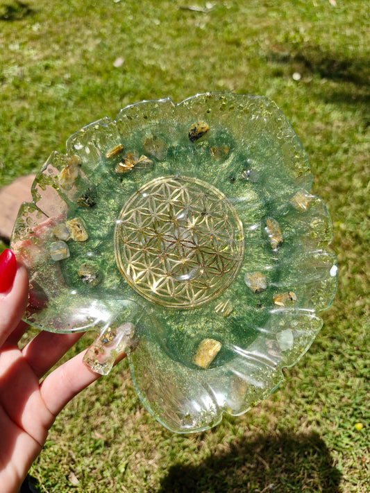 Flower of Life Treasure Tray