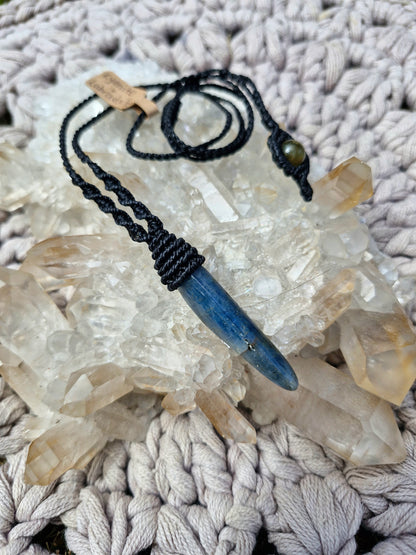 Blue Kyanite pendant