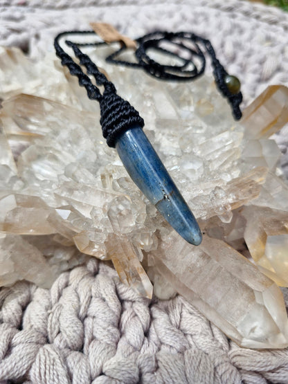 Blue Kyanite pendant