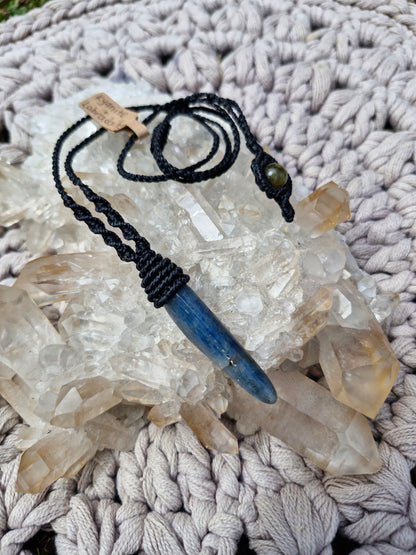 Blue Kyanite pendant
